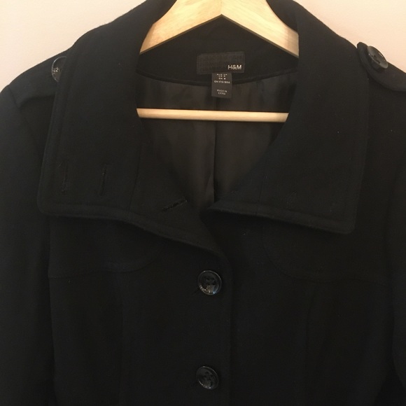 H&M Black coat - Picture 3 of 6
